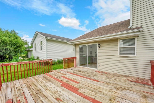 390 Madeline Trl, Rockford, IL 61107 - deck featuring a yard