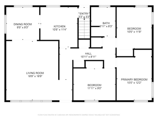 513 Chaney Ave, Crest Hill, IL 60403 - view of property floor plan