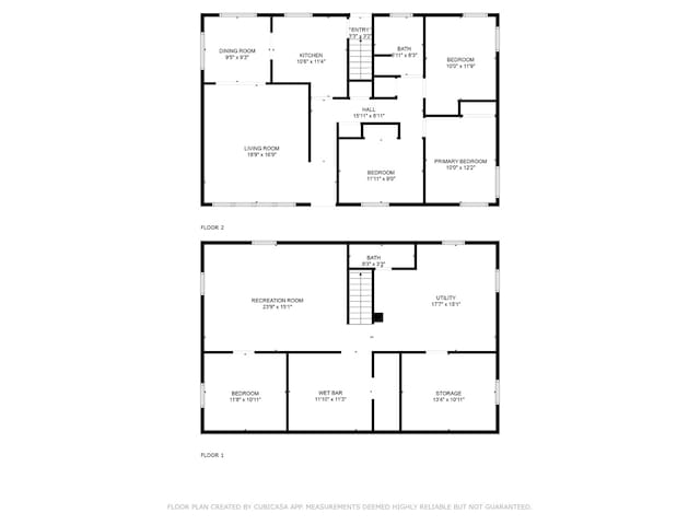 513 Chaney Ave, Crest Hill, IL 60403 - view of floor plan / room layout