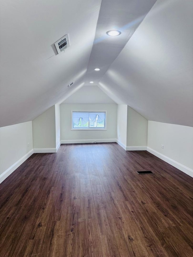 7253 S Marshfield Ave, Chicago, IL 60636 - bonus room with lofted ceiling and dark wood-style floors