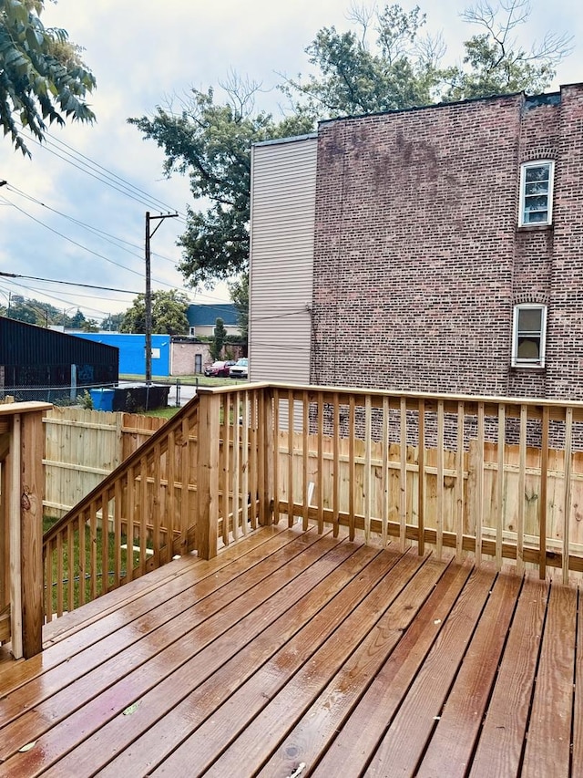 7253 S Marshfield Ave, Chicago, IL 60636 - view of wooden deck