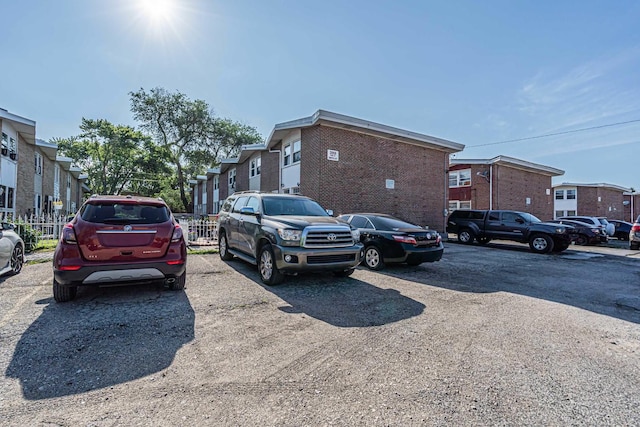 2059 Pine St Unit D, Des Plaines, IL 60018 - uncovered parking lot with a residential view