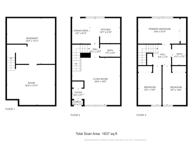 2059 Pine St Unit D, Des Plaines, IL 60018 - view of floor plan / room layout