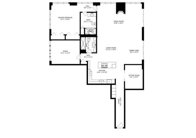 215 W Illinois St Unit 4C, Chicago, IL 60654 - view of property floor plan