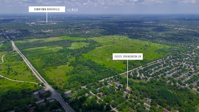 10S125 Springbrook Dr, Naperville, IL 60565 - aerial view of property and surrounding area