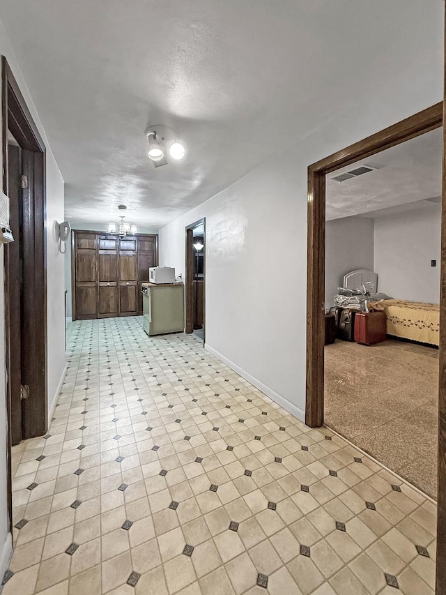 1607 Parkside Ct, Freeport, IL 61032 - kitchen with baseboards and white microwave