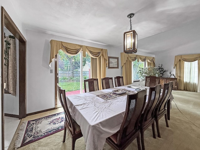 1607 Parkside Ct, Freeport, IL 61032 - dining area with light carpet
