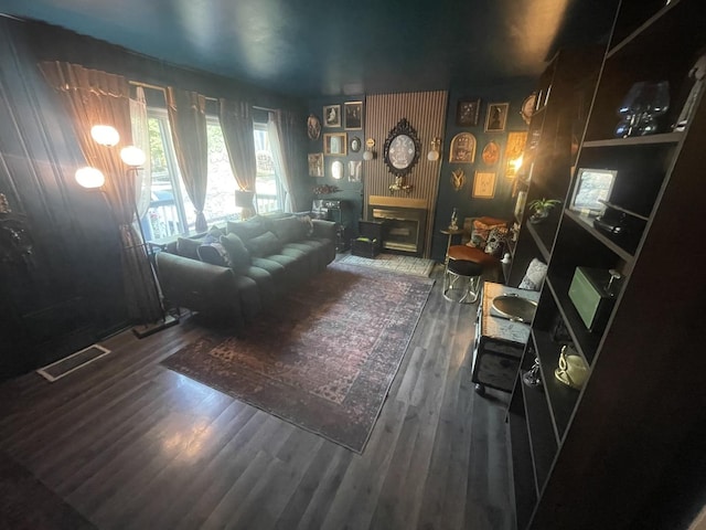 111 Earl Ave, Joliet, IL 60436 - living room featuring wood finished floors
