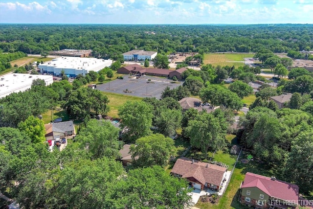 1885 Monday Dr, Elgin, IL 60123 - drone / aerial view of a heavily wooded area