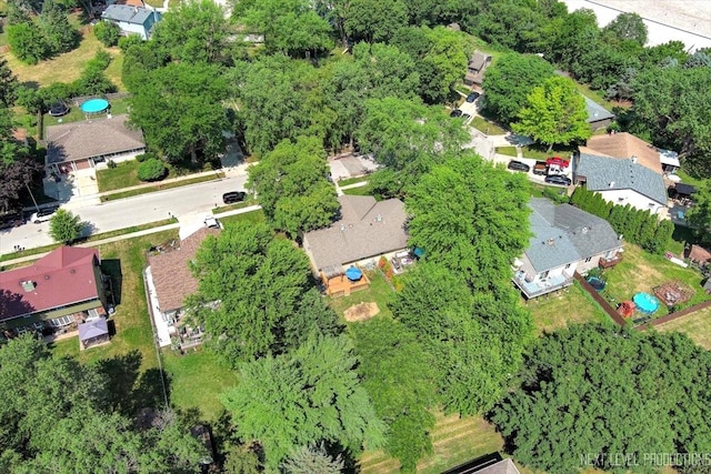 1885 Monday Dr, Elgin, IL 60123 - aerial view of property and surrounding area with nearby suburban area