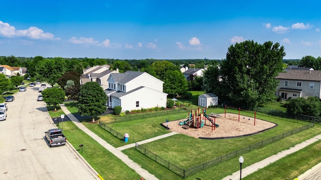 203 Stearn Dr, Genoa, IL 60135 - aerial view of residential area