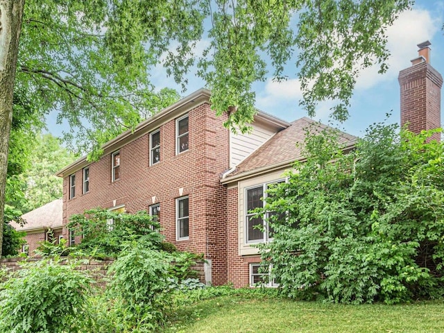 231 Deer Ln, Sleepy Hollow, IL 60118 - view of home's exterior with brick siding