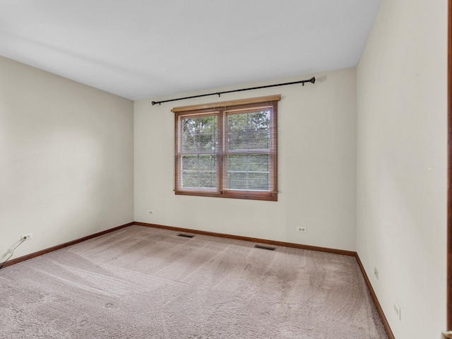 231 Deer Ln, Sleepy Hollow, IL 60118 - carpeted spare room featuring baseboards