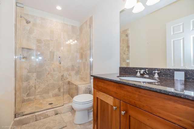 2418 N Southport Ave Unit 1, Chicago, IL 60614 - bathroom with a shower stall and vanity