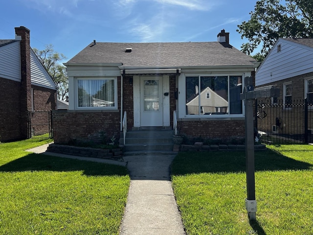 103 Morris St, Bellwood, IL 60104 - bungalow with brick siding and a chimney