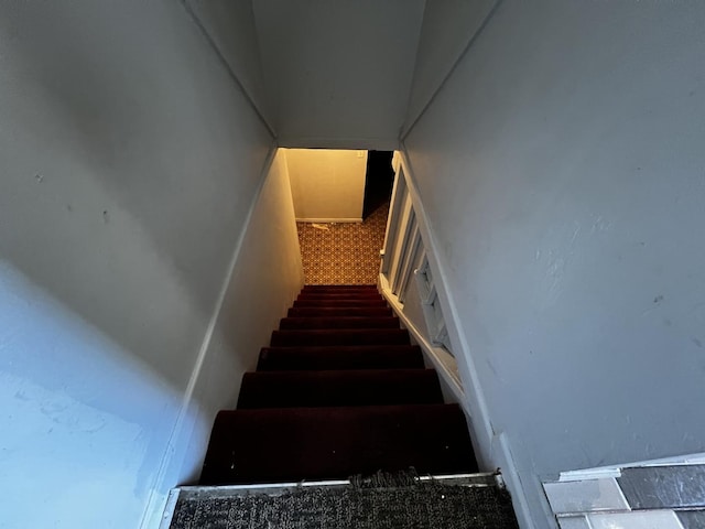 103 Morris St, Bellwood, IL 60104 - staircase with carpet floors