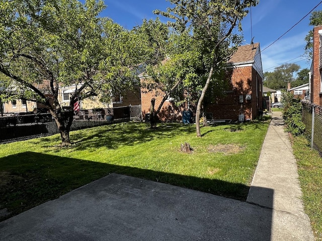 103 Morris St, Bellwood, IL 60104 - fenced yard featuring a patio area