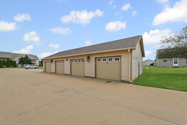 3718 Thornhill Dr Unit 0, Champaign, IL 61822 - view of garage