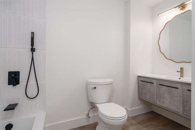 1717 Liston Ct, Normal, IL 61761 - bathroom featuring vanity and wood finished floors