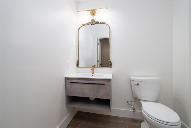1717 Liston Ct, Normal, IL 61761 - bathroom with wood tiled floors and vanity
