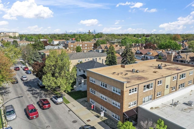 5927 W Addison St Unit 2D, Chicago, IL 60634 - aerial view of residential area