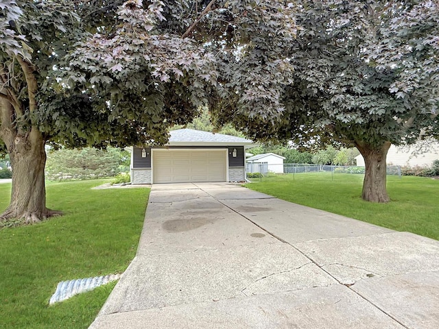 701 E Soper St, Winnebago, IL 61088 - view of front of property with driveway