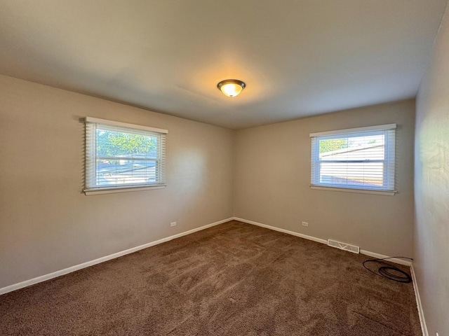 900 W Strieff Ln, Glenwood, IL 60425 - unfurnished room featuring plenty of natural light and dark colored carpet