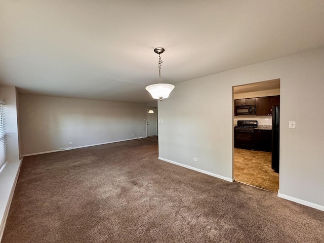 900 W Strieff Ln, Glenwood, IL 60425 - empty room with carpet flooring and baseboards