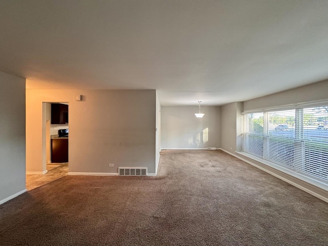 900 W Strieff Ln, Glenwood, IL 60425 - empty room with carpet floors and baseboards