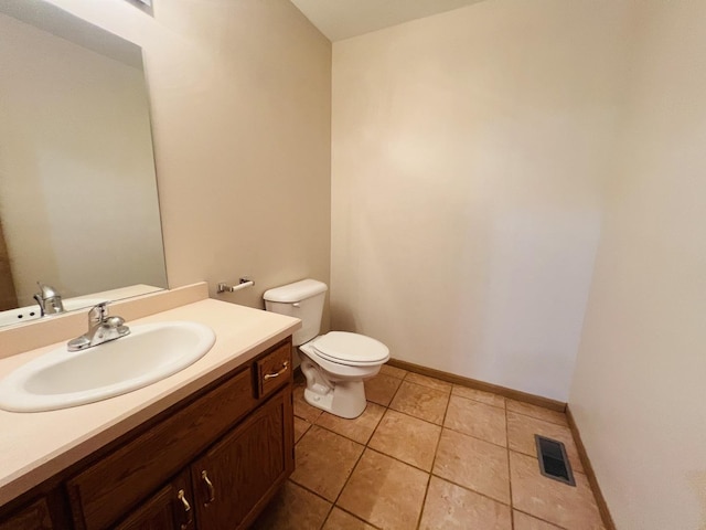 1858 David Ave, Joliet, IL 60433 - bathroom with vanity and tile patterned flooring