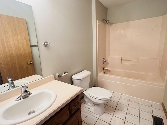 1858 David Ave, Joliet, IL 60433 - full bathroom with tile patterned floors, shower / washtub combination, and vanity