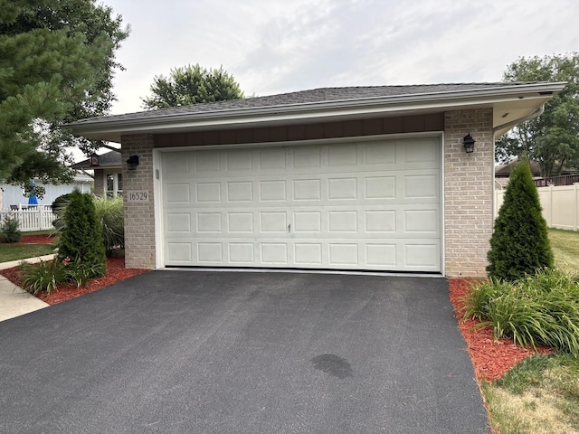 16529 Edgewood Dr, Plainfield, IL 60586 - garage featuring asphalt driveway