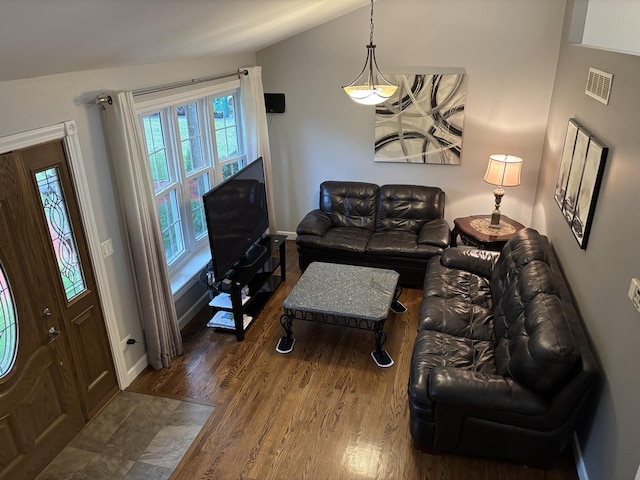 16529 Edgewood Dr, Plainfield, IL 60586 - living room with wood finished floors and baseboards