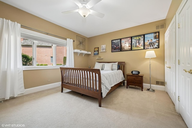 1881 Haven Ln, Green Oaks, IL 60048 - bedroom featuring carpet and ceiling fan