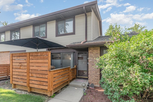 8306 Portsmouth Dr Unit 22B, Darien, IL 60561 - view of front of property with brick siding