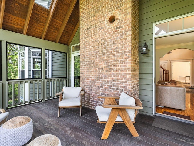 2207 N Elmkirk Pkwy N, Mchenry, IL 60051 - view of deck
