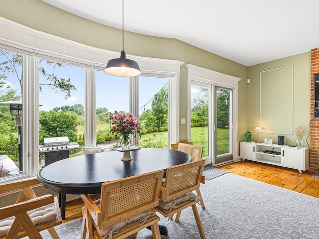 2207 N Elmkirk Pkwy N, Mchenry, IL 60051 - dining area featuring light wood finished floors