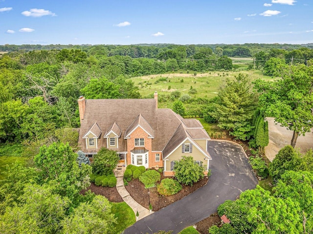 2207 N Elmkirk Pkwy N, Mchenry, IL 60051 - view from above of property featuring a heavily wooded area