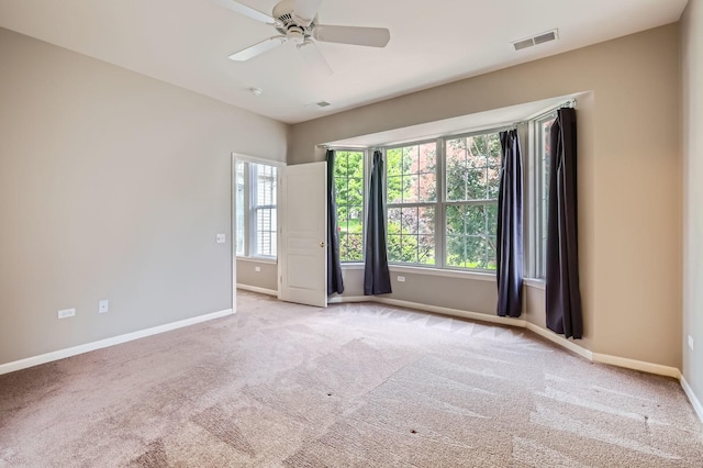 13490 Honeysuckle Dr, Huntley, IL 60142 - unfurnished room with carpet and ceiling fan