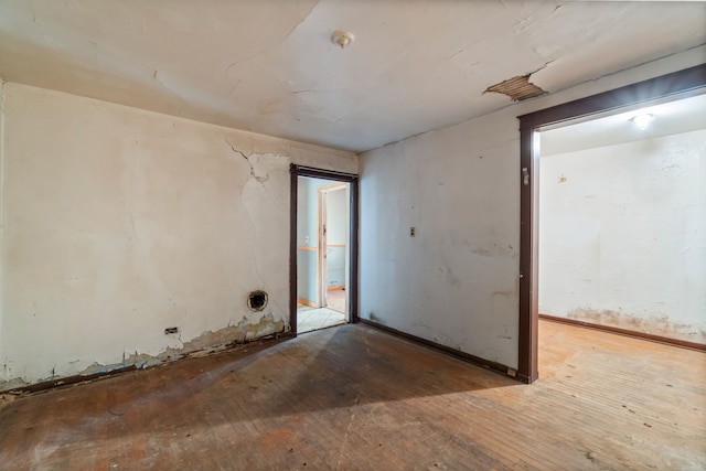 5212 S Honore St, Chicago, IL 60609 - unfurnished room with hardwood / wood-style flooring