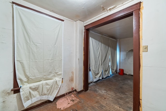 5212 S Honore St, Chicago, IL 60609 - corridor featuring wood finished floors