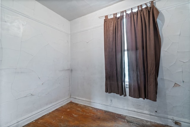 5212 S Honore St, Chicago, IL 60609 - unfurnished room featuring wood finished floors