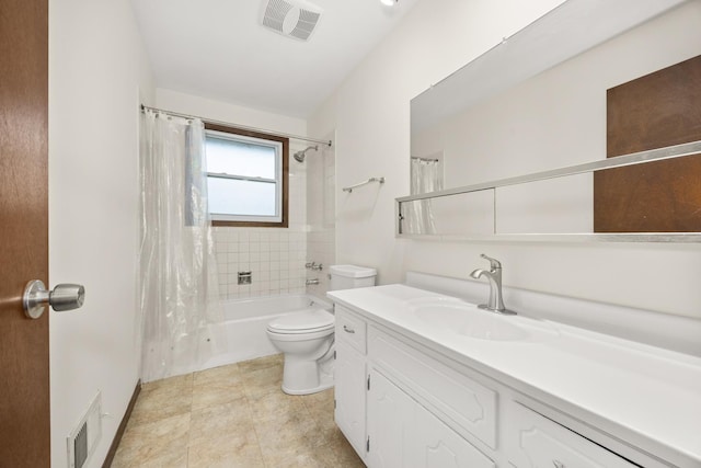 2110 Sanford Ave, New Lenox, IL 60451 - full bathroom featuring vanity and shower / bathtub combination with curtain