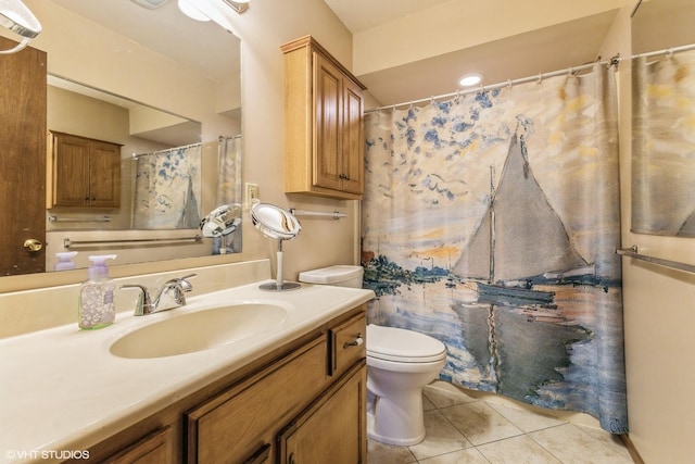 920 Barnside Rd, New Lenox, IL 60451 - full bathroom featuring vanity and tile patterned flooring