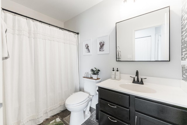 2366 Aurora Dr, Pingree Grove, IL 60140 - bathroom with vanity and curtained shower