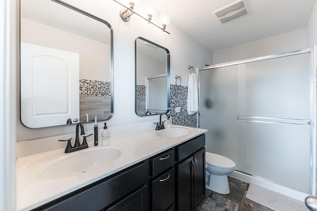 2366 Aurora Dr, Pingree Grove, IL 60140 - full bath featuring a shower stall and double vanity