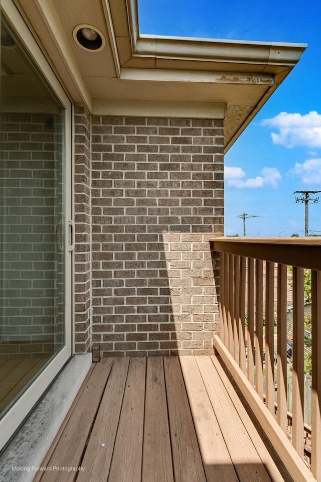 3129 N Oconto Ave, Chicago, IL 60707 - view of deck