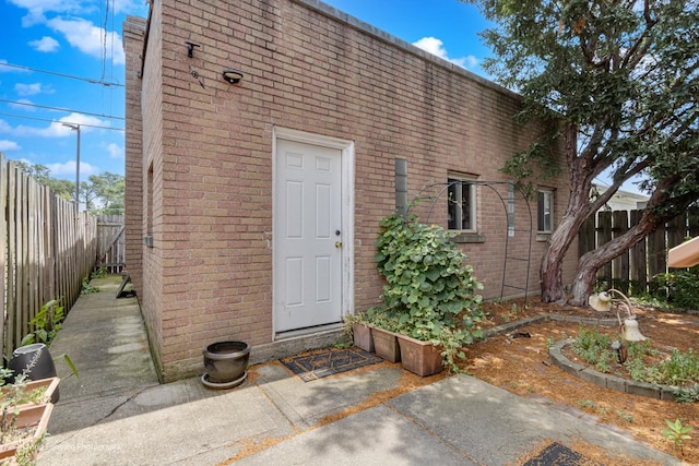 3129 N Oconto Ave, Chicago, IL 60707 - property entrance with brick siding