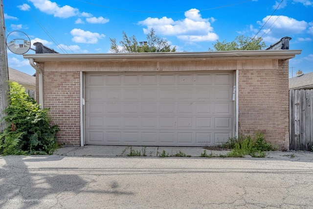 3129 N Oconto Ave, Chicago, IL 60707 - view of garage