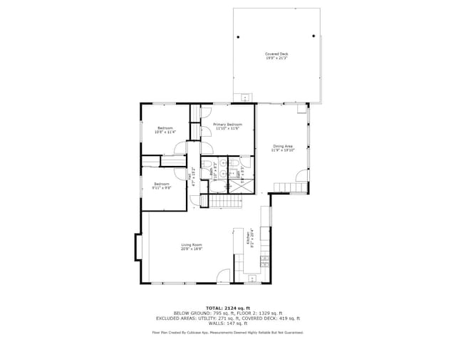 1017 Dell Rd, Northbrook, IL 60062 - view of floor plan / room layout
